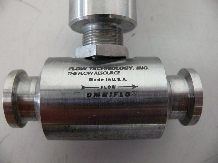 Used Linear Link LN-5-C-MA-1 Flow Transmitter w/ Flow Tech. Omniflo FTO-1T1YWBLHC-0