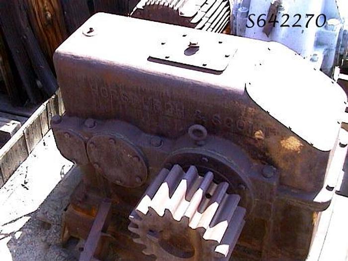 Used Reducer, Gear Box, 40.2 HP, 56.3:1, Horsburgh & Scott, #S642270