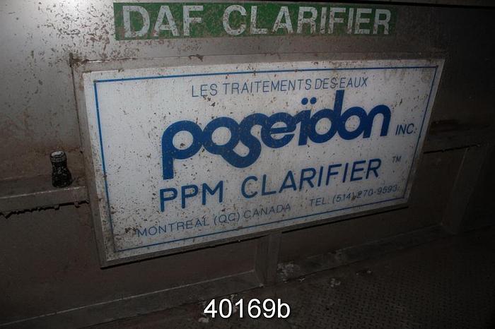 Used Krofta PPM 700-E DAF Clarifier #40169