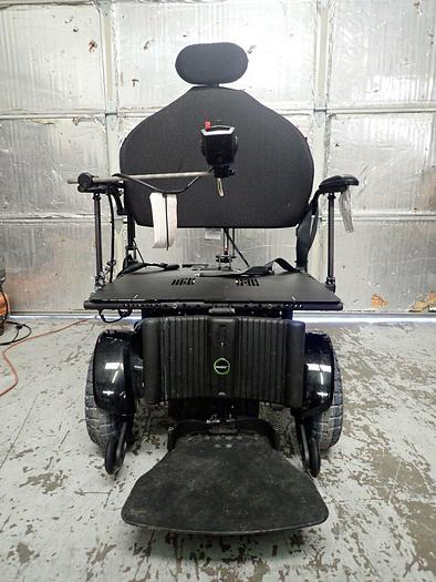 Used Quantum Q1450 Bariatric Power Chair Heavy Duty Recline Tilt Wheelchair