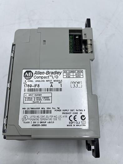 Used A-B Allen Bradley 1769-IF8 Ser A Rev 1