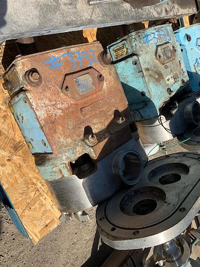 Used Waukesha Model 130 Positive Displacement Pump Head