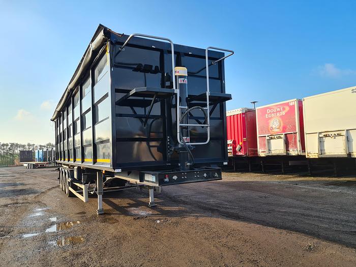 Used 2019 BODEX 3 AXLE HARDOX STEEL (SCRAP) TIPPER TRAILER 72.5 MTR 3 SAF DISC NEW CONDITION