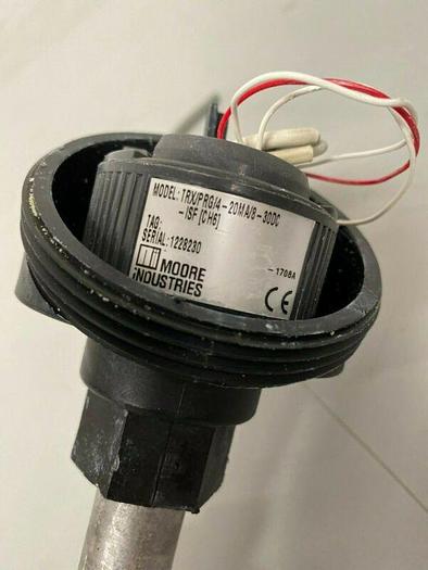 Used Moore Industries TRX/PRG/4-20MA/8-30DC Temperature Transmitter w/ Enclosure