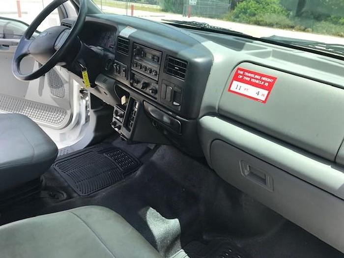 Used 2009 Ford F750 4x2 Utility Altec AM55-MH Over-Center Bucket Truck