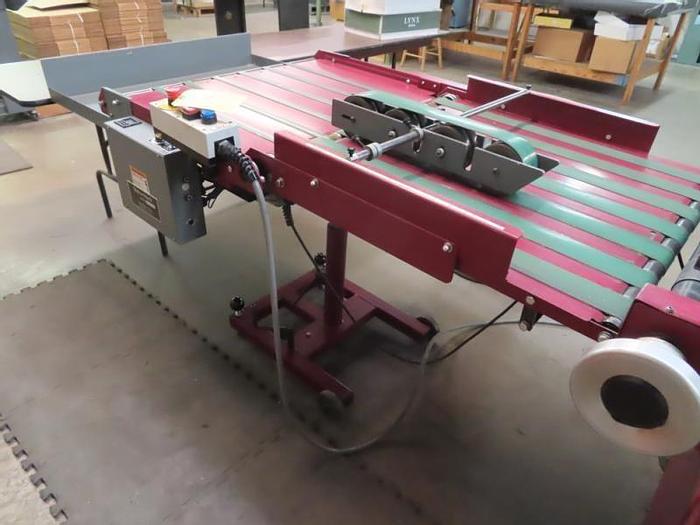 Used Dick Moll Marathon Regal Pocket Folder/Gluer with Versa Fold, 2012