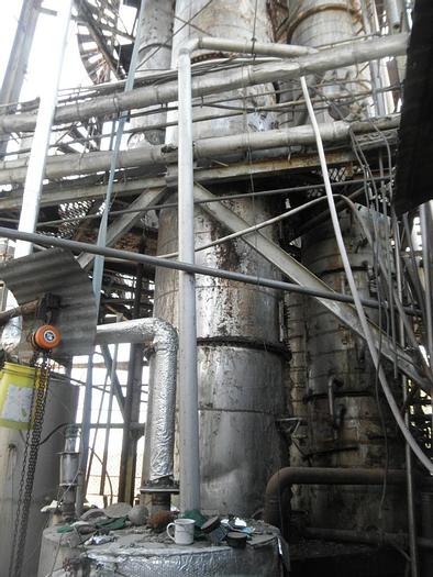 Used Column, 48" x 40', S/st, 20 Plates, Stripping Column #C739926