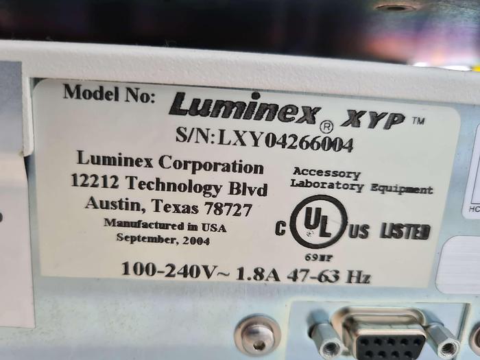 Used Bio-Rad Luminex 100 Liquid Array Multiplexing System