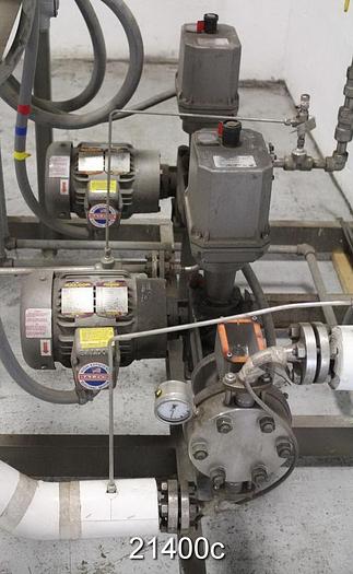 Used Bran & Luebbe Chemical Metering System With Two Pumps #21400