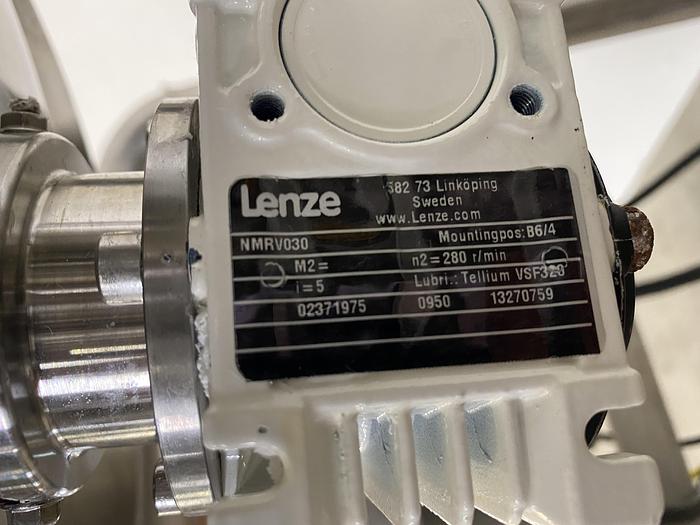 Used T&C 50 Liter Stainless Steel 45 PSI Jacketed Reactor w/ Agitator & Load Cells