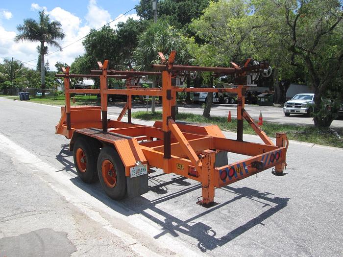 Used 3 Reel Cable Reel Trailer