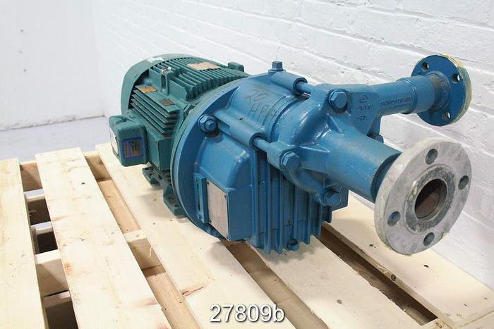 Unused Sunflo P-2BC3 Sunflo High Pressure Pump, Series P-2000, With  20Hp, 3540 Rpm, 230/460V G.E. Motor #27809