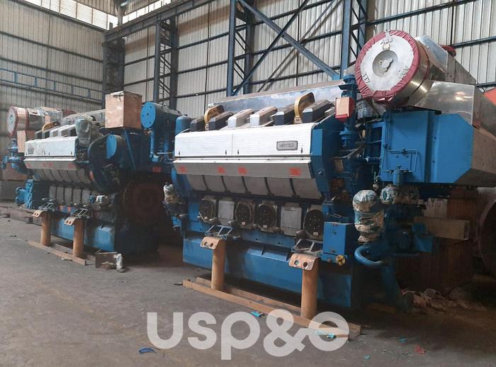 4 MW 2010 New Wartsila 12V26A2 Diesel Generator Sets