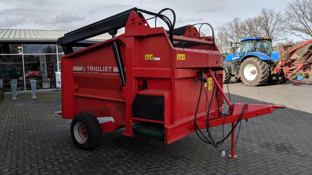 Gebruikt Trioliet ukw 5000 krabbak met snijbord