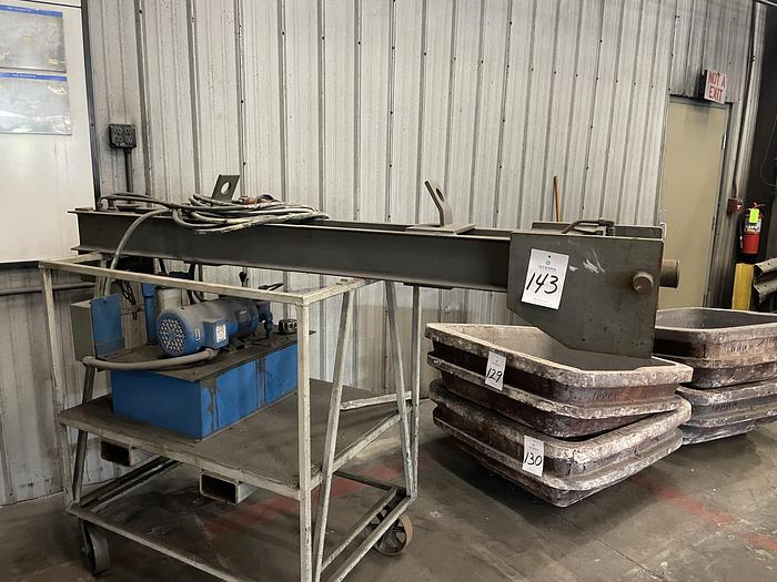 Used 2002 INDUCTOTHERM LINING PUSH OUT DEVICE