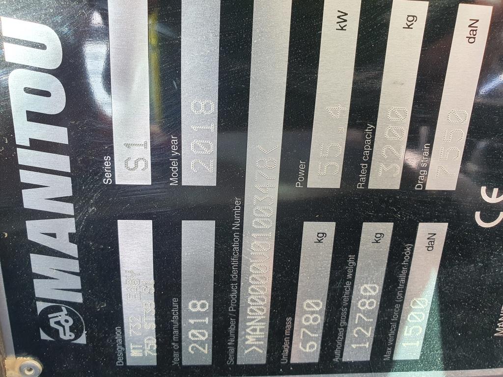 Used Manitou MT732 Comfort Telehandler