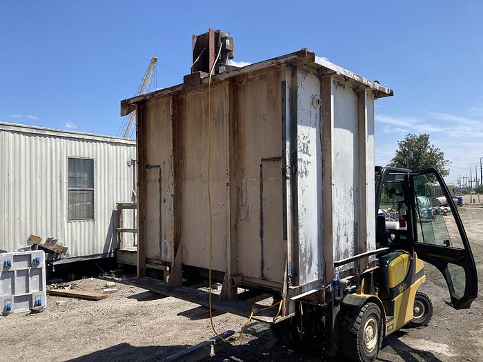 Used Used approximately 900 gallon stainless steel rectangular mix tank
