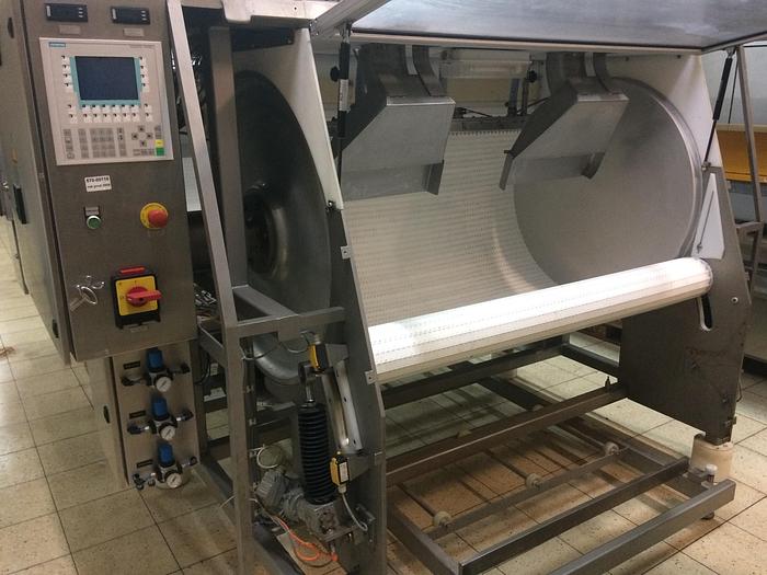 Used (2) WOLF BELT COATING CABINETS FOR CHOCOLATE