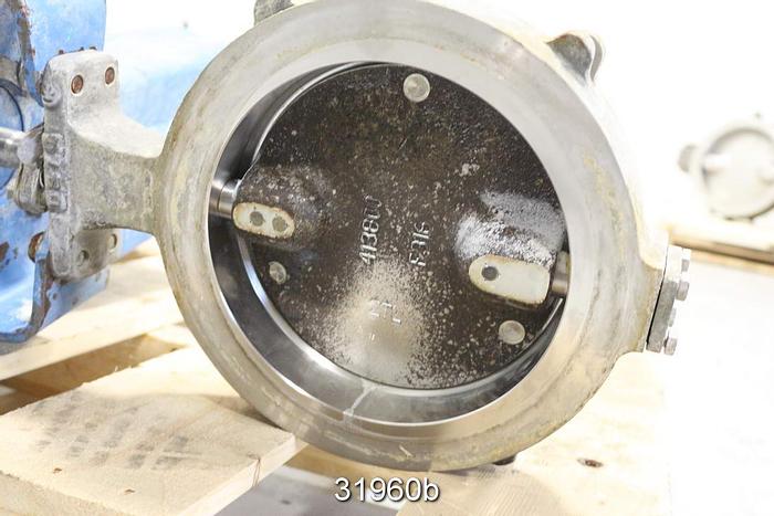 Used Neles Jamesbury 8" Butterfly Control Valve #31960