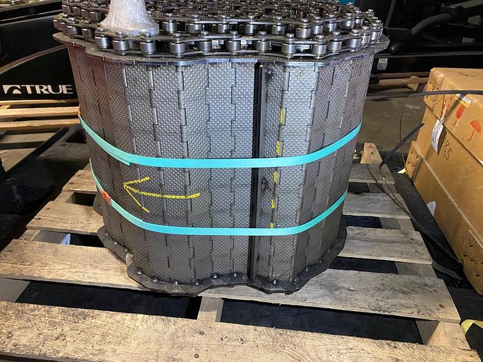 Used Donghua Hinged Heavy Duty Roller Chain Conveyor