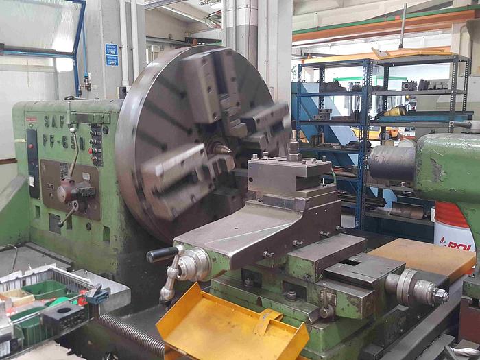 Usato TORNIO PARALLELO A TRE GUIDE SAFOP PF 650 x 6000