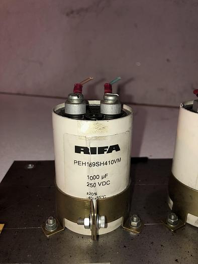 Used RIFA PEH1609SH410VM Capacitor 1000UF 250VDC(E2)