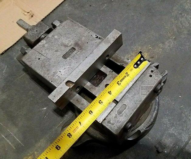 Used Brown & Sharpe No. 3 Milling Vise 6" Jaws Rotating Base for Milling Machine