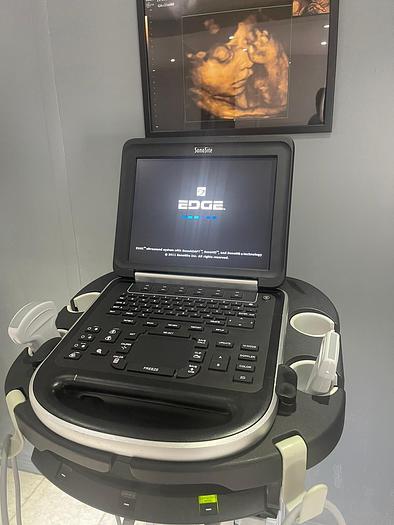 Gebraucht Sonosite Edge Ultraschallgerät inkl. 2 Sonden und Sony UP-D897 Drucker