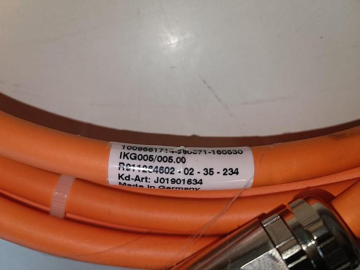 Servomotorleitung, Kabel, mit Steckverbinder, INK0653 06, 5m, Rexroth, neu
