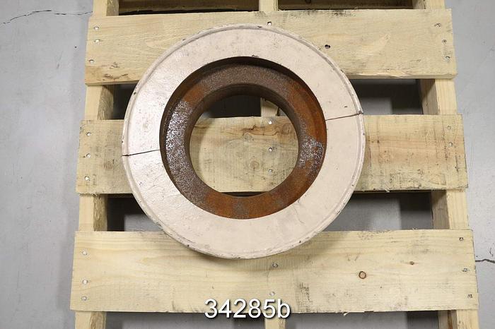 Used Voith GV17 Pulper Drive Flinger Ring, 7.75" Diameter Opening #34285