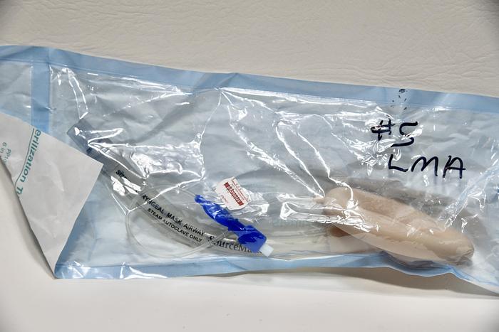 Used Laryngeal Mask Sourcemark Silicone Reusable #5