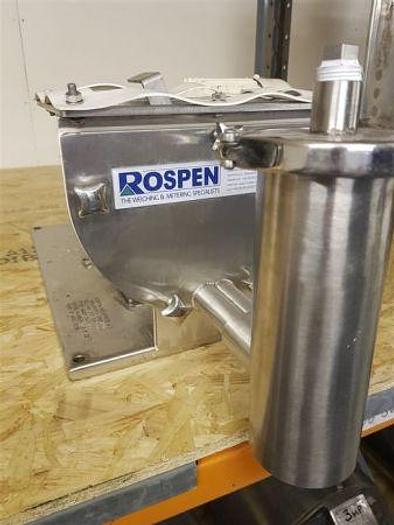 Used 2016 Rospen Stainless Steel Twin Screw Feeder
