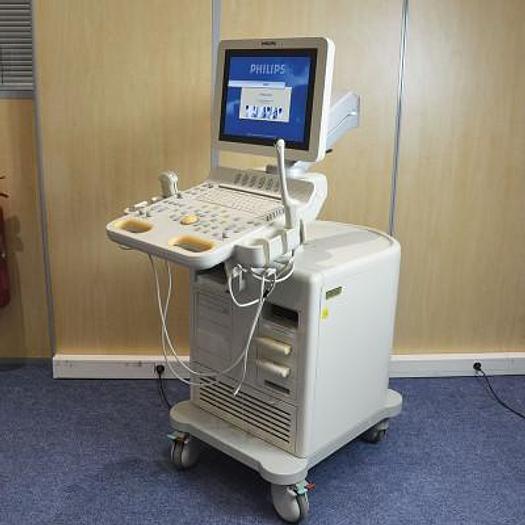 D'occasion Echographe PHILIPS HD7 (générale et gynécologique)