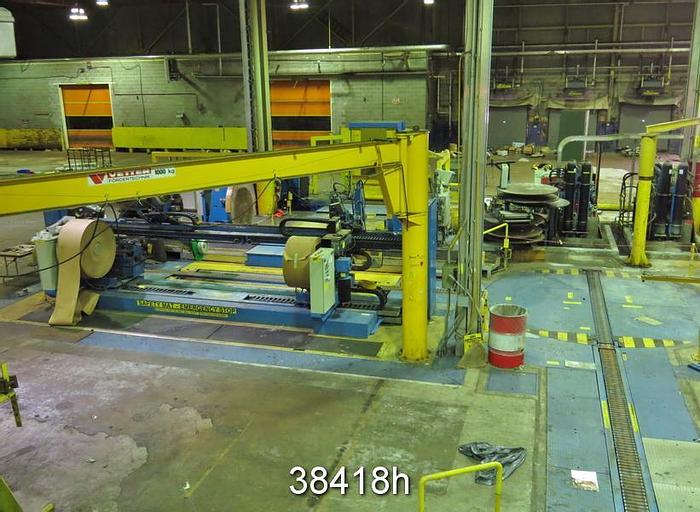 Used Voith Twister Roll Wrapping Station #38418