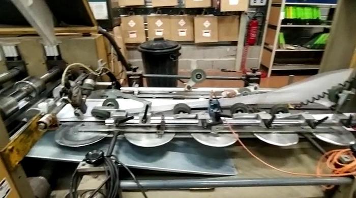 Used CURIONI SUN MASTER 540 (Bag machine with twisted handles unit & flexo)
