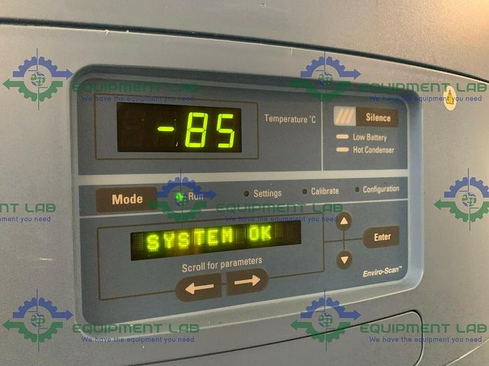 Used Thermo Scientific 8695 -86 ºC Ultra Low Laboratory Freezer 230V