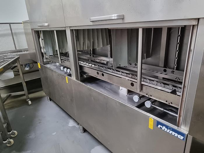 Used RHIMA TRAY WASHER ALL SS DW241E VX301 DX HRP30