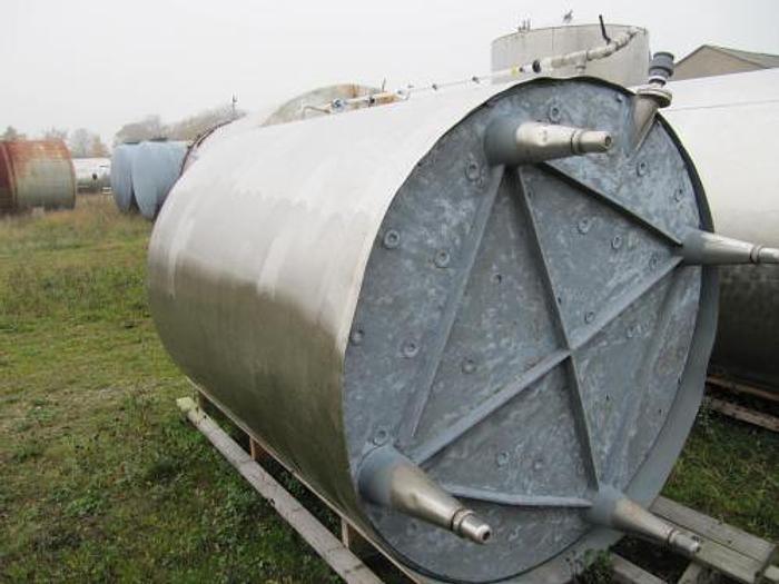 Used 8 m3 rustfri tank.