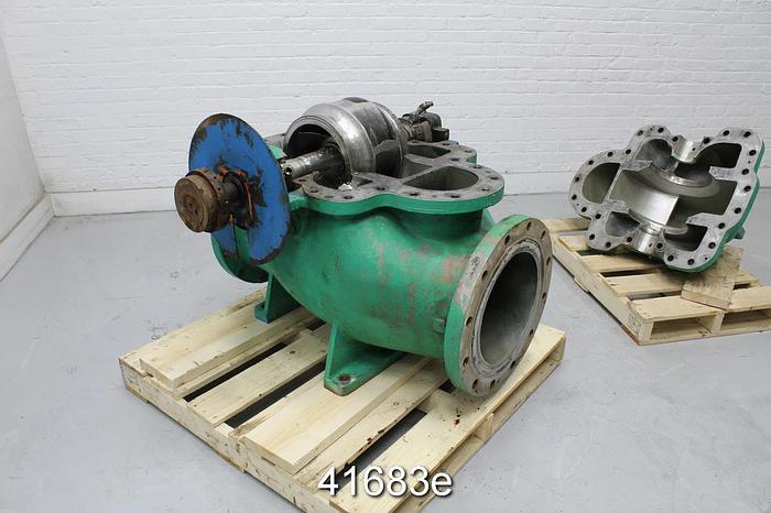 Used Goulds 3410 Split Case Pump 12x14x15, SS Casing #41683