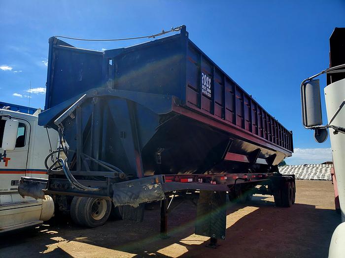 Used 2008 38' Side Dump Industries Trailer
