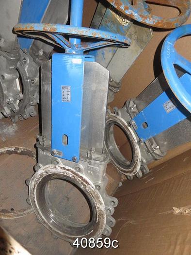 Used Rovalve 12" Hand Operated Knife Gate Valve #40859