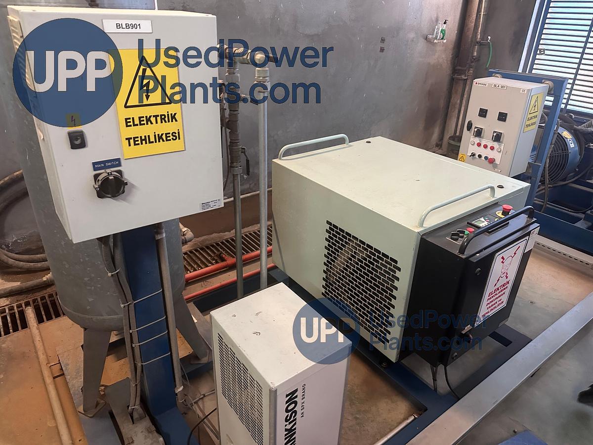 Used Wartsila 20V34SG Gas Power Plant 9.7 Megawatts