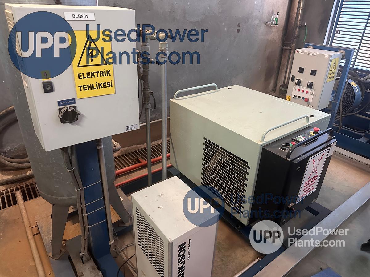 Used Wartsila 20V34SG Gas Power Plant 9.7 Megawatts