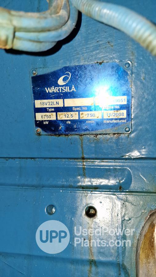 Used Used 13.5 MW Wärtsilä 18V32LN HFO Power Plant for Sale