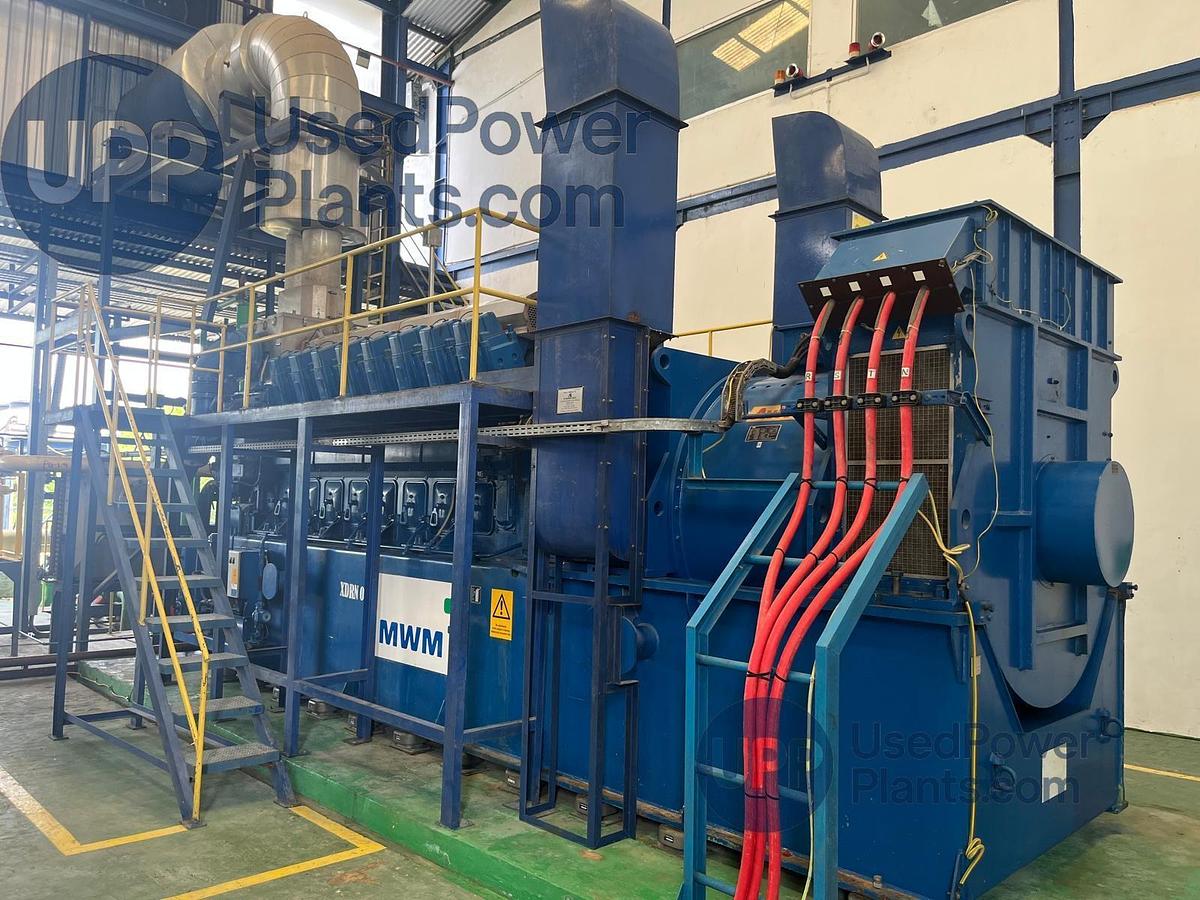 Used 17.2 MW 2015 Used MWM 2032V16 Power Plant