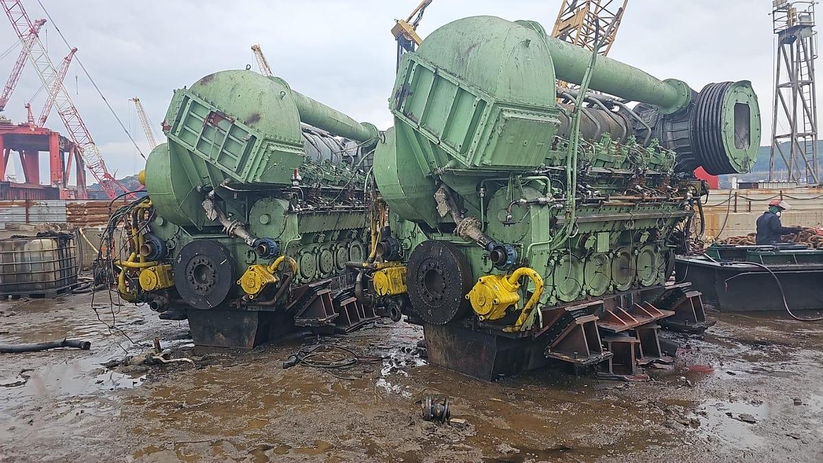 Used Wichmann 8V28 Complete Engine