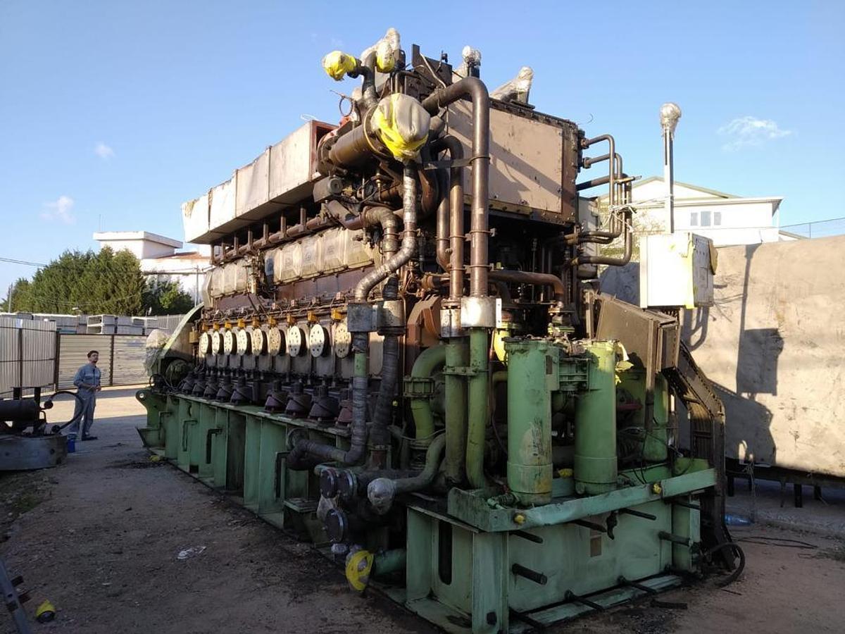 Used MAN 9L32/40 Complete Engine
