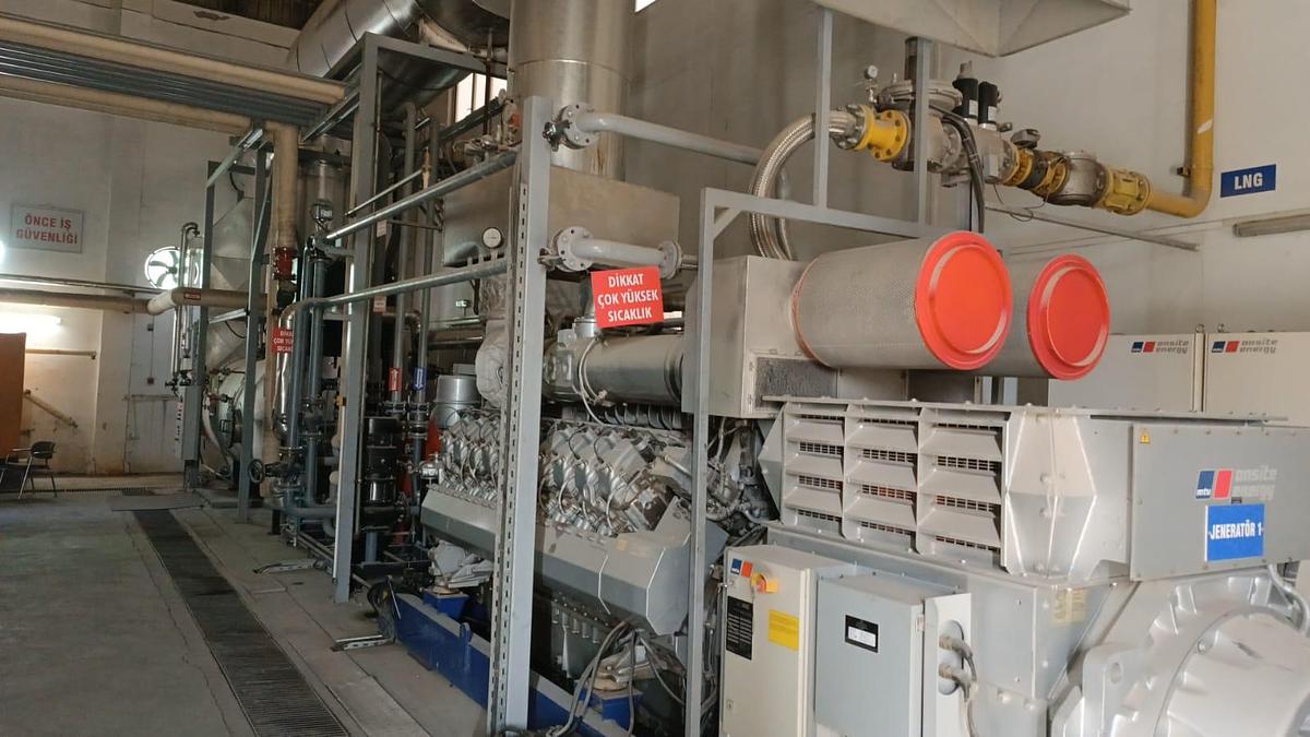 Used MTU 20V4000L63 Complete Gas Power Plant