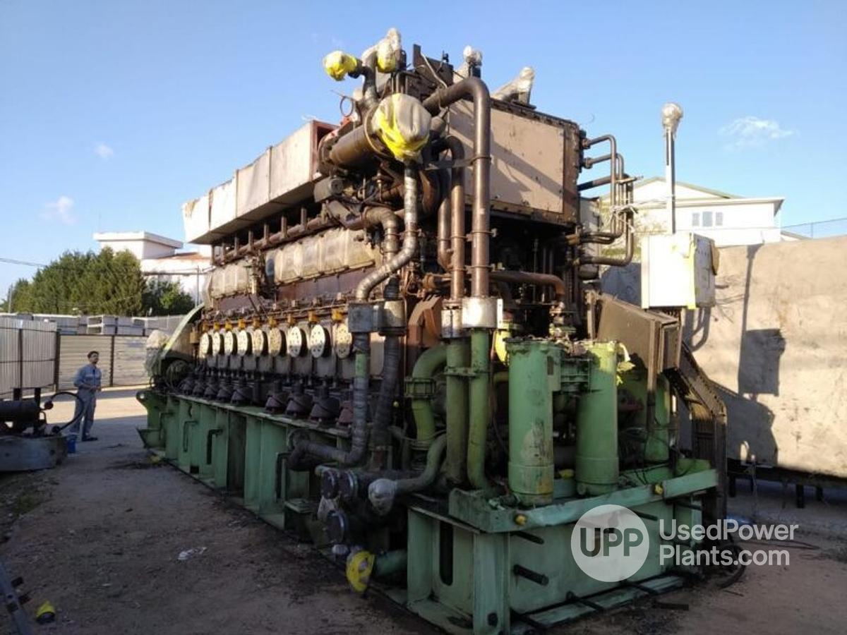Used MAN 9L32/40 Complete Engine