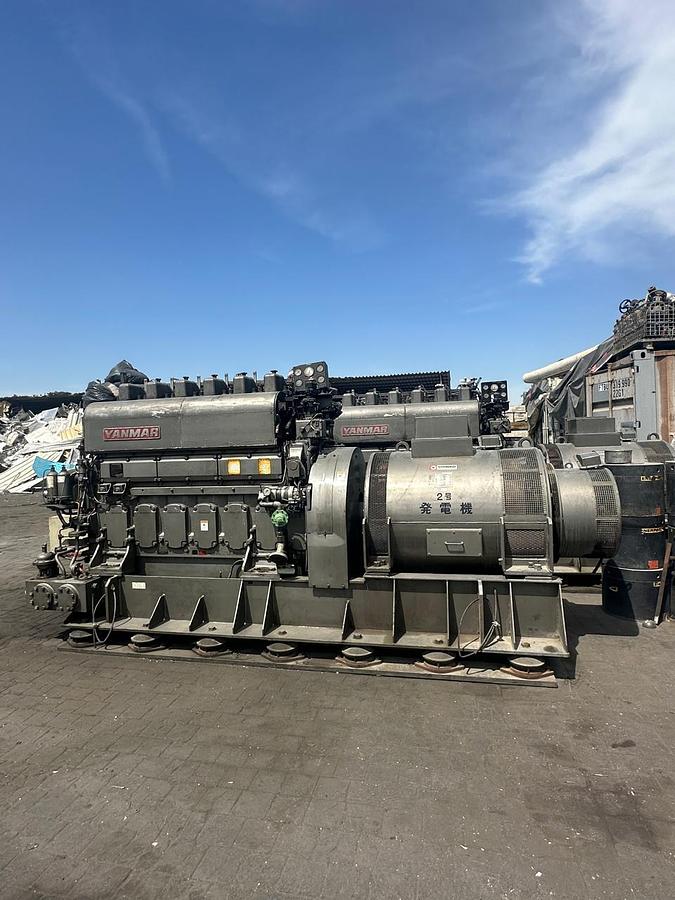 Used Yanmar 6N18AL Generator